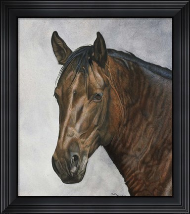 Framed Horse Print