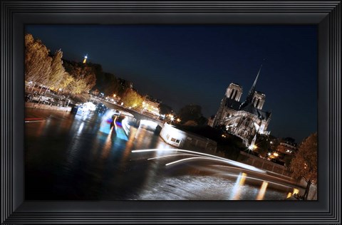 Framed Parisian Lights Print