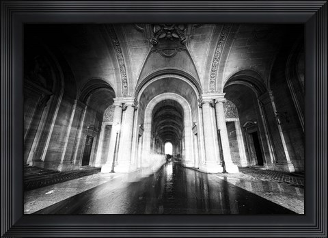 Framed Parisian Ghost Print