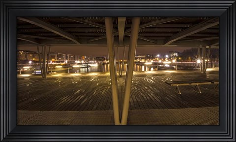 Framed Pont de Bercy Print