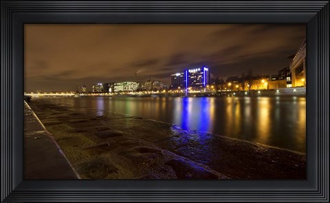 Framed Quais de Bercy Print