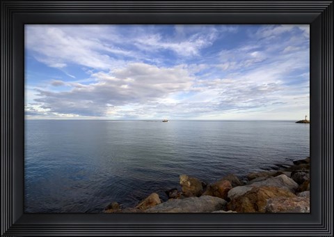 Framed Bocca Rocks Print