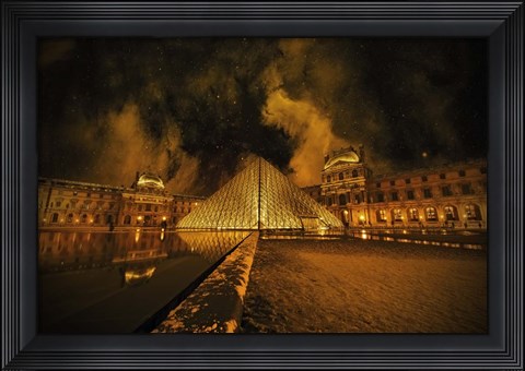 Framed Pyramid Of Hell Print