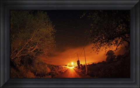 Framed Way To The Stars Print