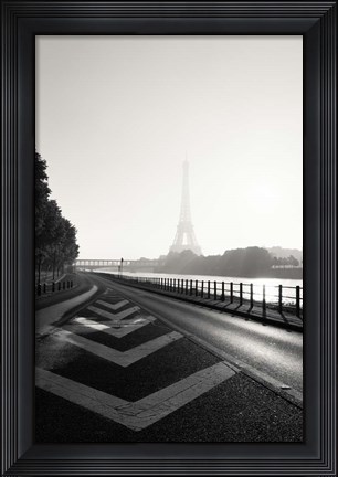 Framed Eiffel Print