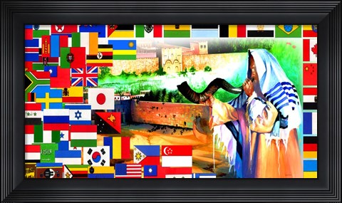 Framed Calling All Nations Print