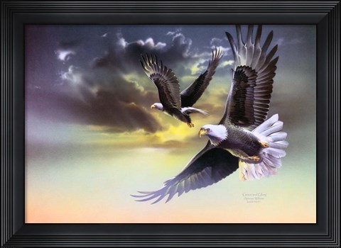 Framed Grace And Glory Print