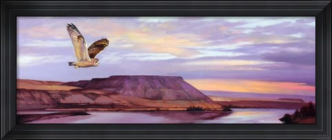 Framed Skyline View Print
