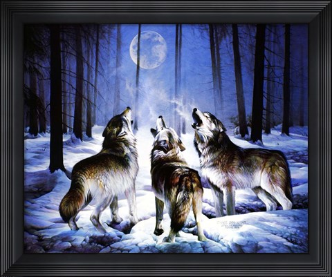 Framed Three Dog Night Print