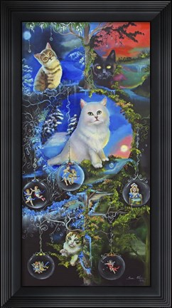 Framed Can You Hear What I Hear Print