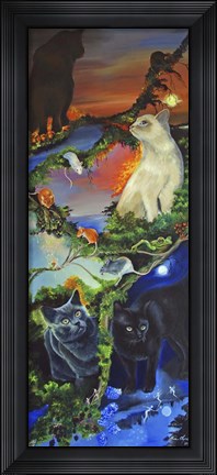 Framed Cats and Mice and all things Print