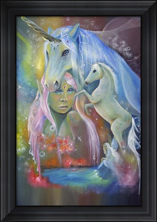 Framed Faecorn Print