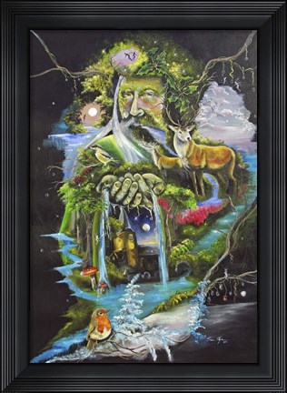 Framed Presents of Nature Print