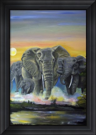 Framed Till Dusk Till Dawn Print