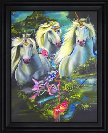 Framed And now the Journey Begins Print