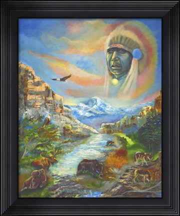 Framed Morning Song Print