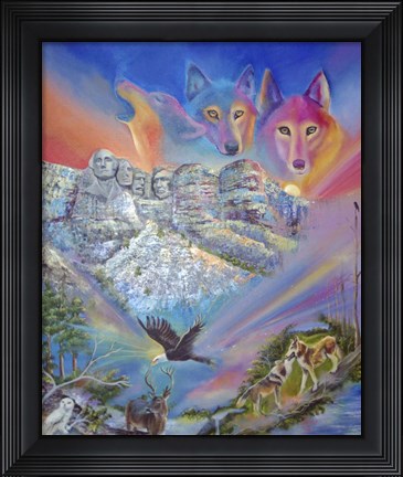 Framed Ray of Light Print