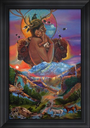 Framed Winds Lullaby Print