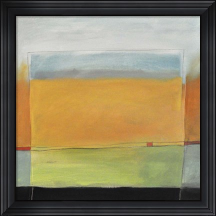 Framed Ahead Behind Alone Print