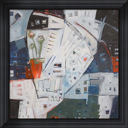 Framed Jazz In Bloom Print