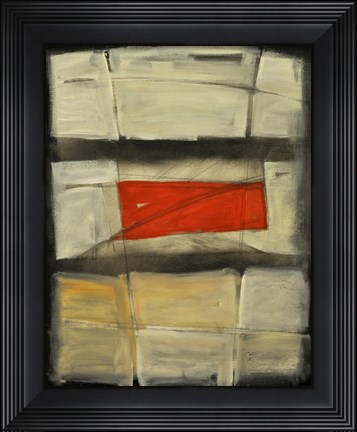 Framed Between The Bars Print