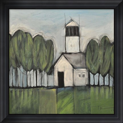 Framed Lighthouse Print