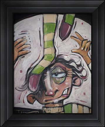 Framed Acrobats Print