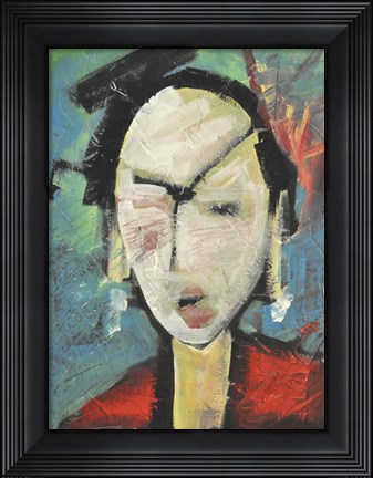 Framed Geisha Print