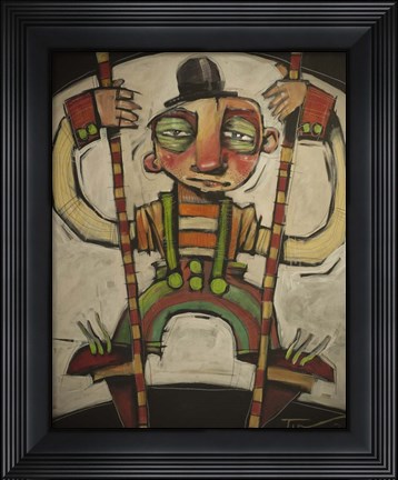 Framed Stiltwalker Print