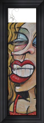 Framed Tres Elegant Print