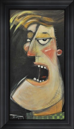 Framed Yacky Jack Print