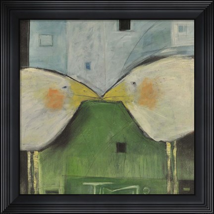 Framed Beak To Beak 1 Print