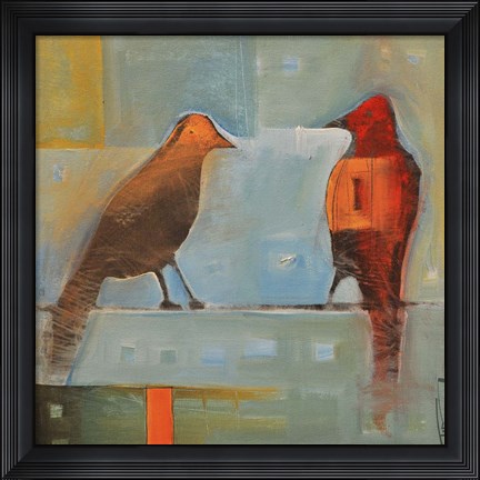 Framed Birds Know 2 Print