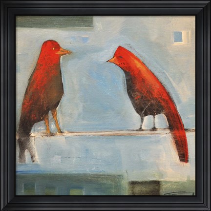 Framed Birds Know 3 Print