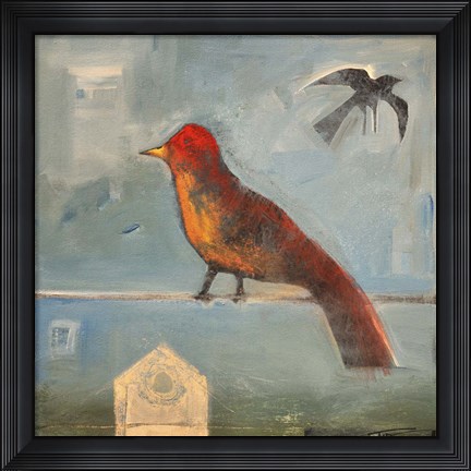 Framed Birds Know 4 Print