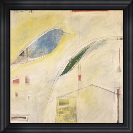 Framed Dwellings Print