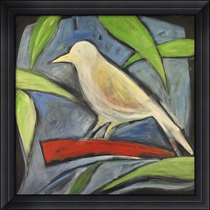 Framed Perch Naturale Print