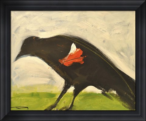 Framed Redwing Muses Print