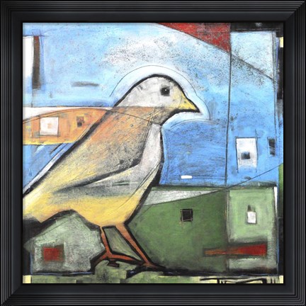 Framed Bird Print
