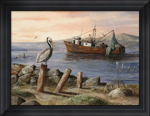 Framed Alejandra Rides Out Print