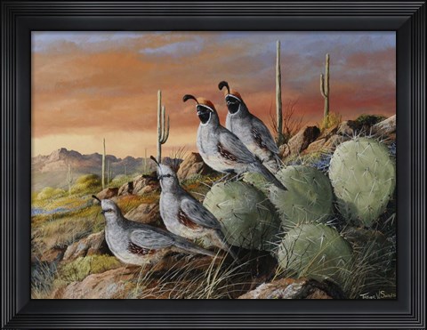 Framed Double Date Print