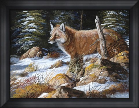 Framed Forest Flame Print