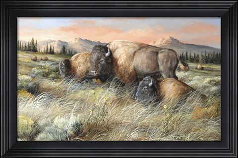 Framed Gentle Breezes Print