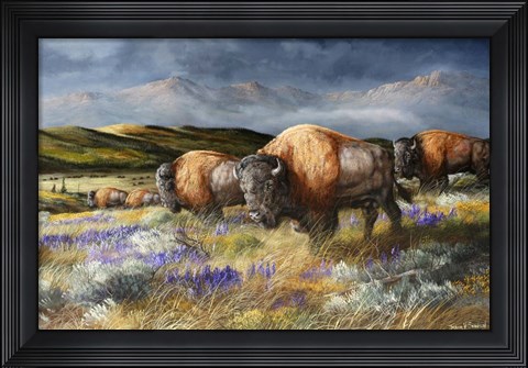 Framed Spring Storm&#39;s Passing Print