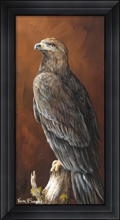 Framed Watchful Print