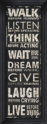 Framed Transit Live Print