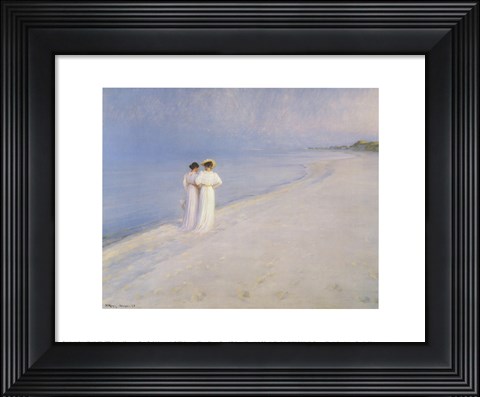 Framed Summeraften Print