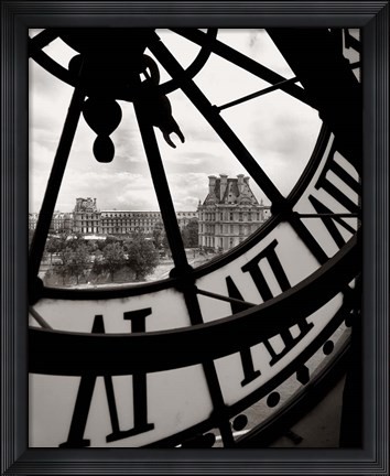 Framed Big Clock Print