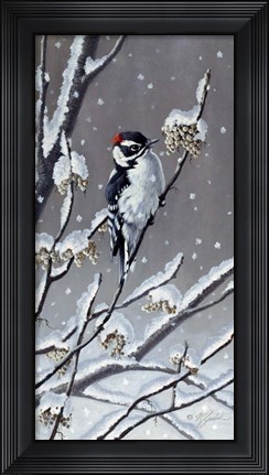 Framed Winter Berries Print