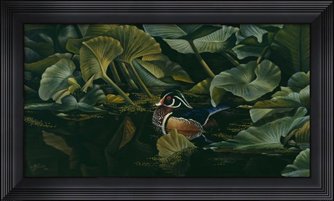 Framed Quiet Times Print